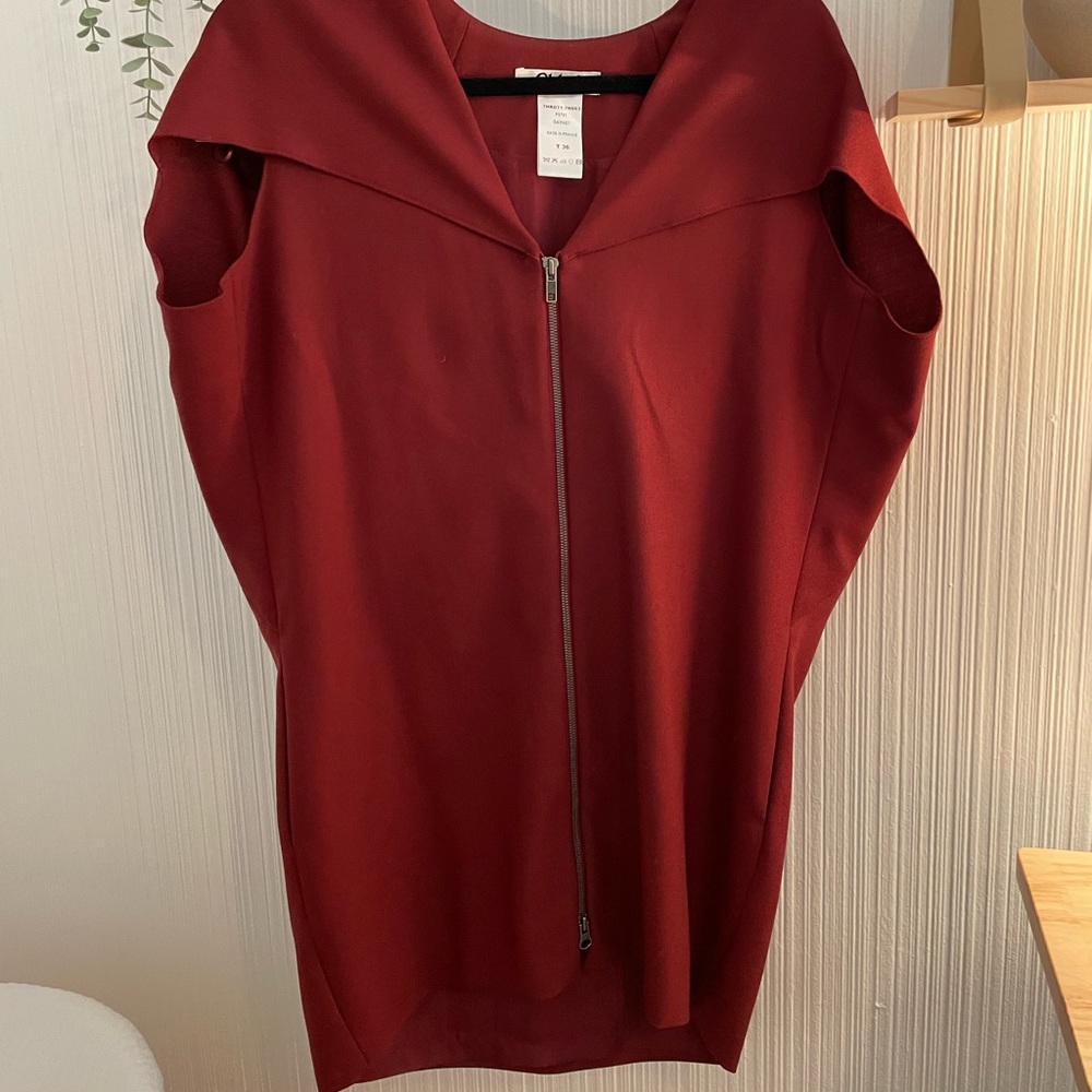 Chloe Burgundy Dress Small